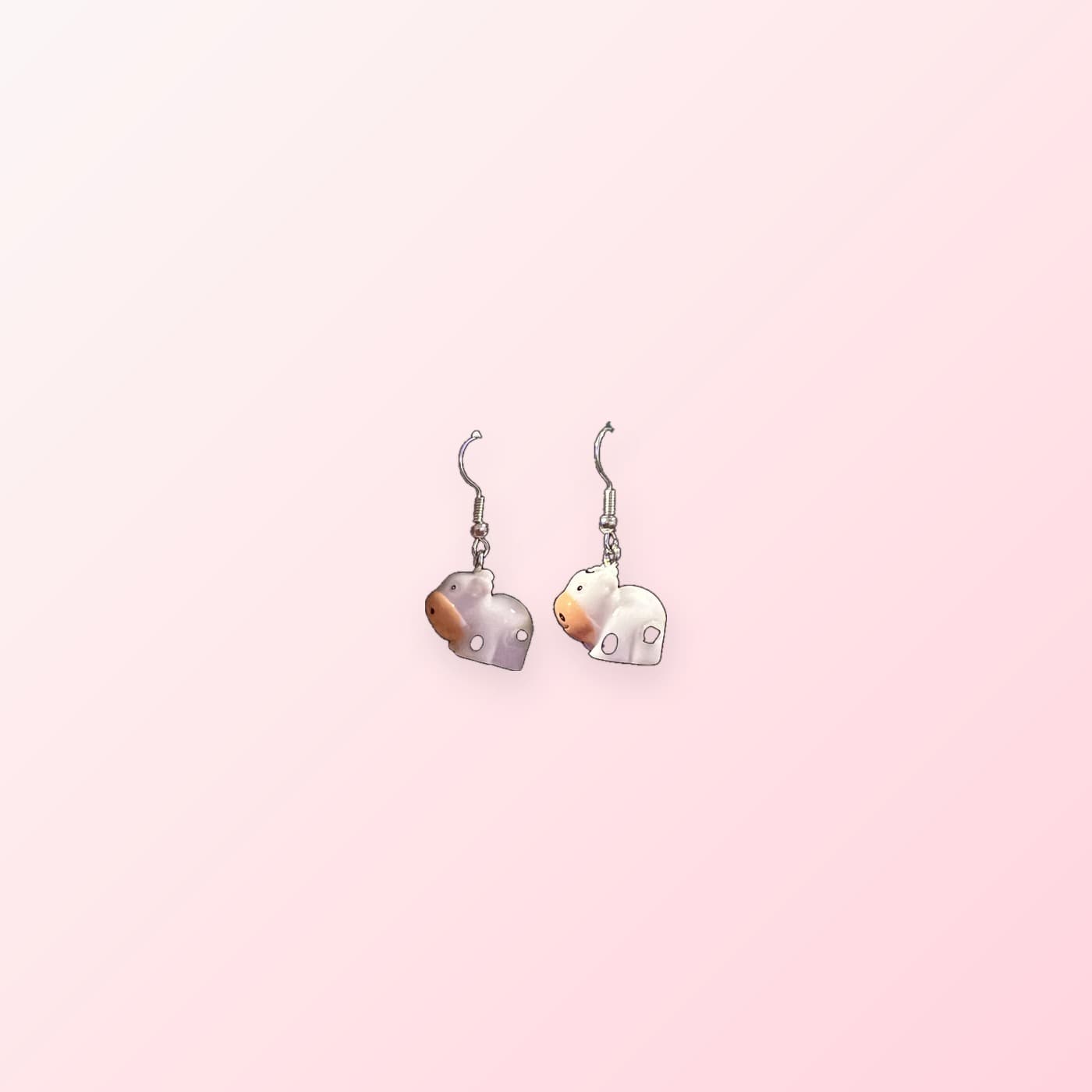 Fuzzy Friend dangle earrings by Symphony Belle
