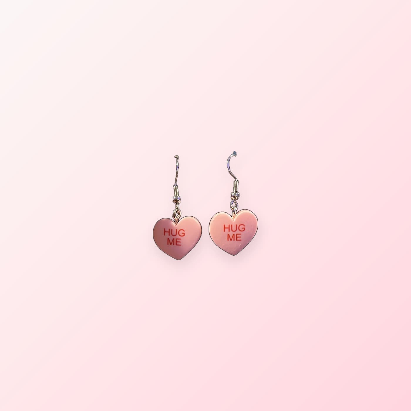 Hug Me Hearts dangle earrings by Symphony Belle
