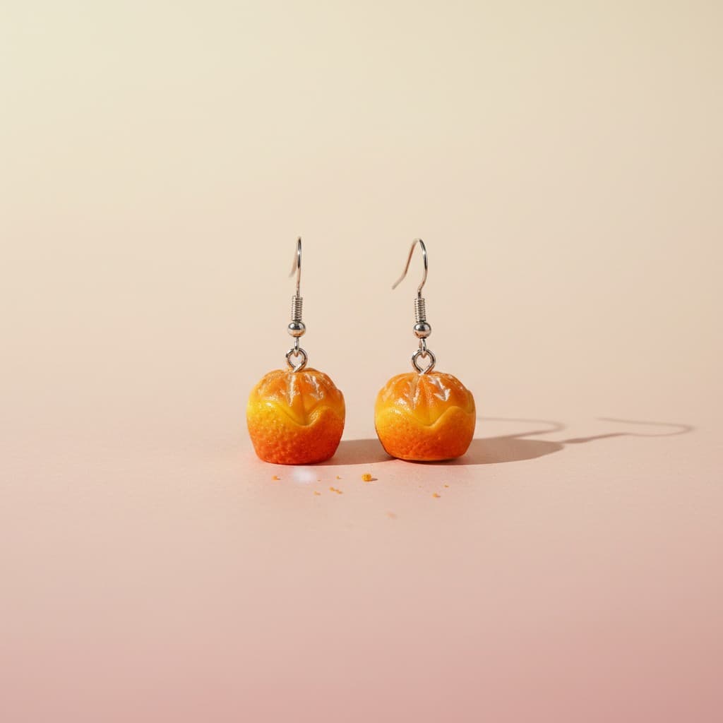 Little Loaf dangle earrings by Symphony Belle