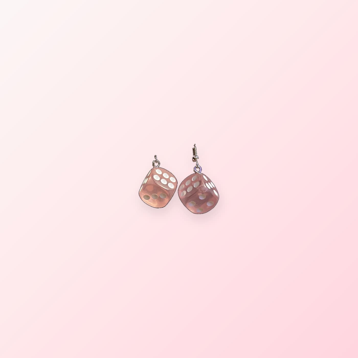 Lucky Dice dangle earrings by Symphony Belle