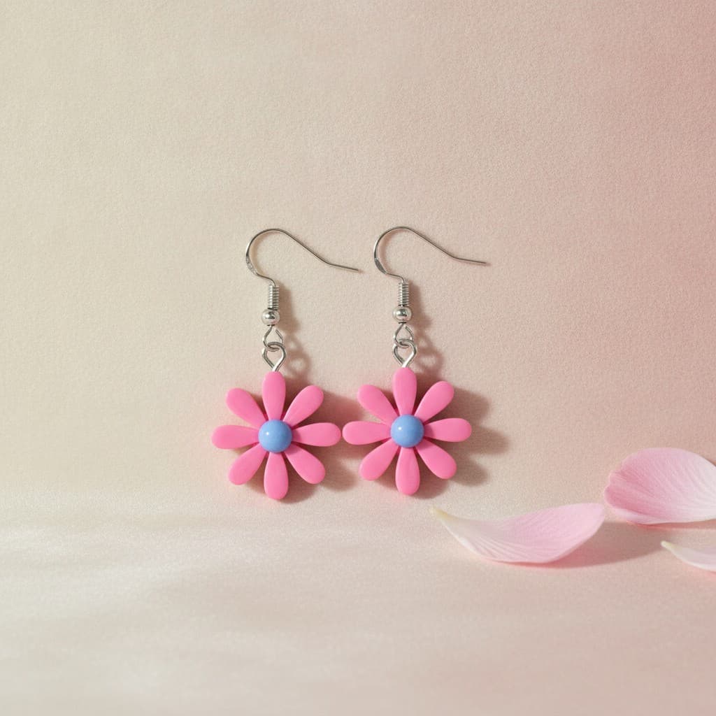 Daisy Darling dangle earrings by Symphony Belle